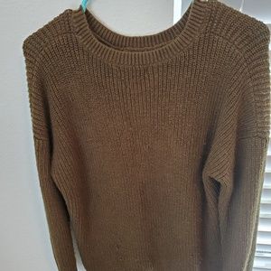 Olive green sweater